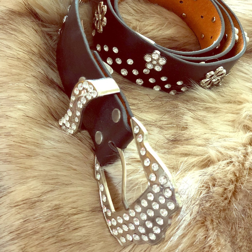 Bling Blingy black belt Size S-M